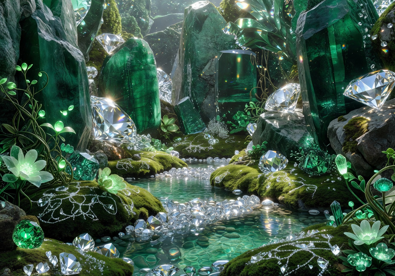 emerald-garden-diamond-fusion-environment